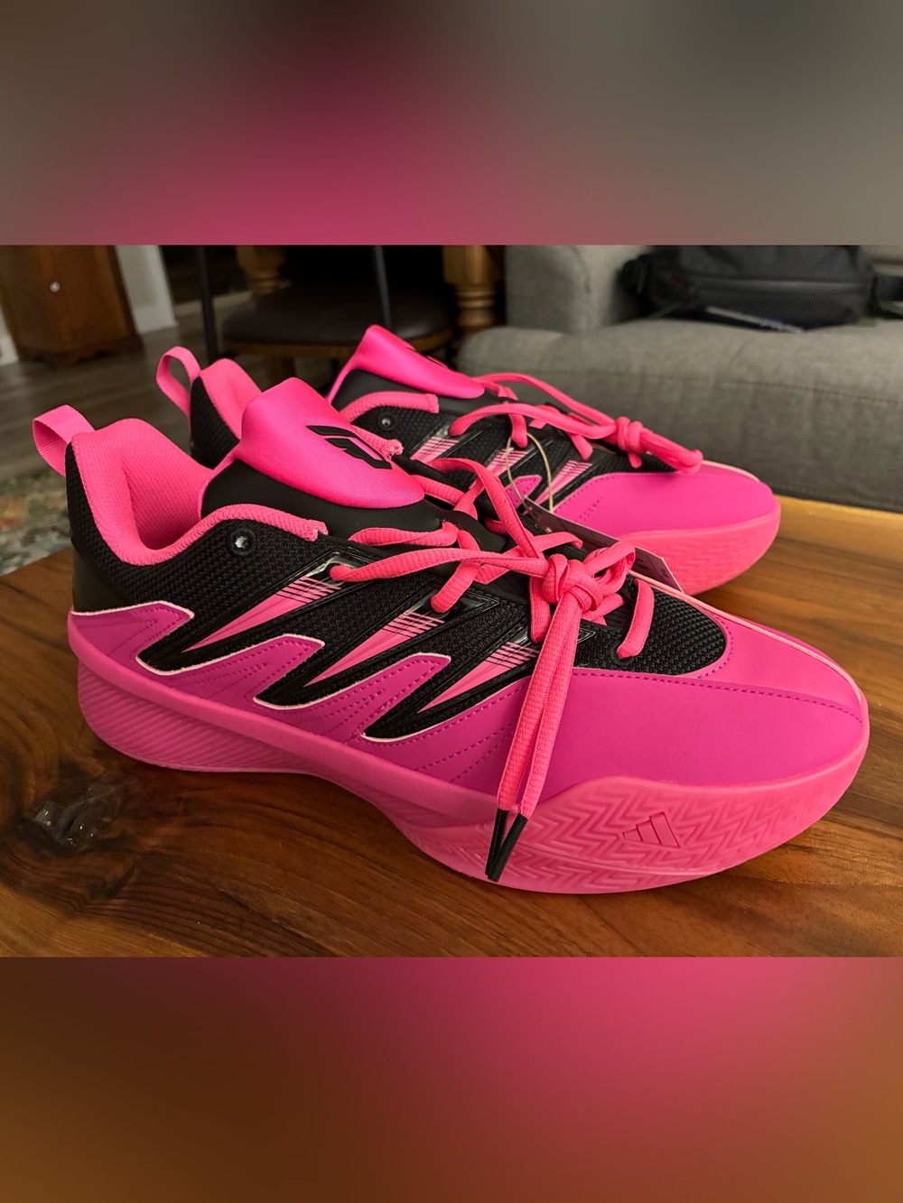 Adidas Dame Certified 3 Shoes Pink 10